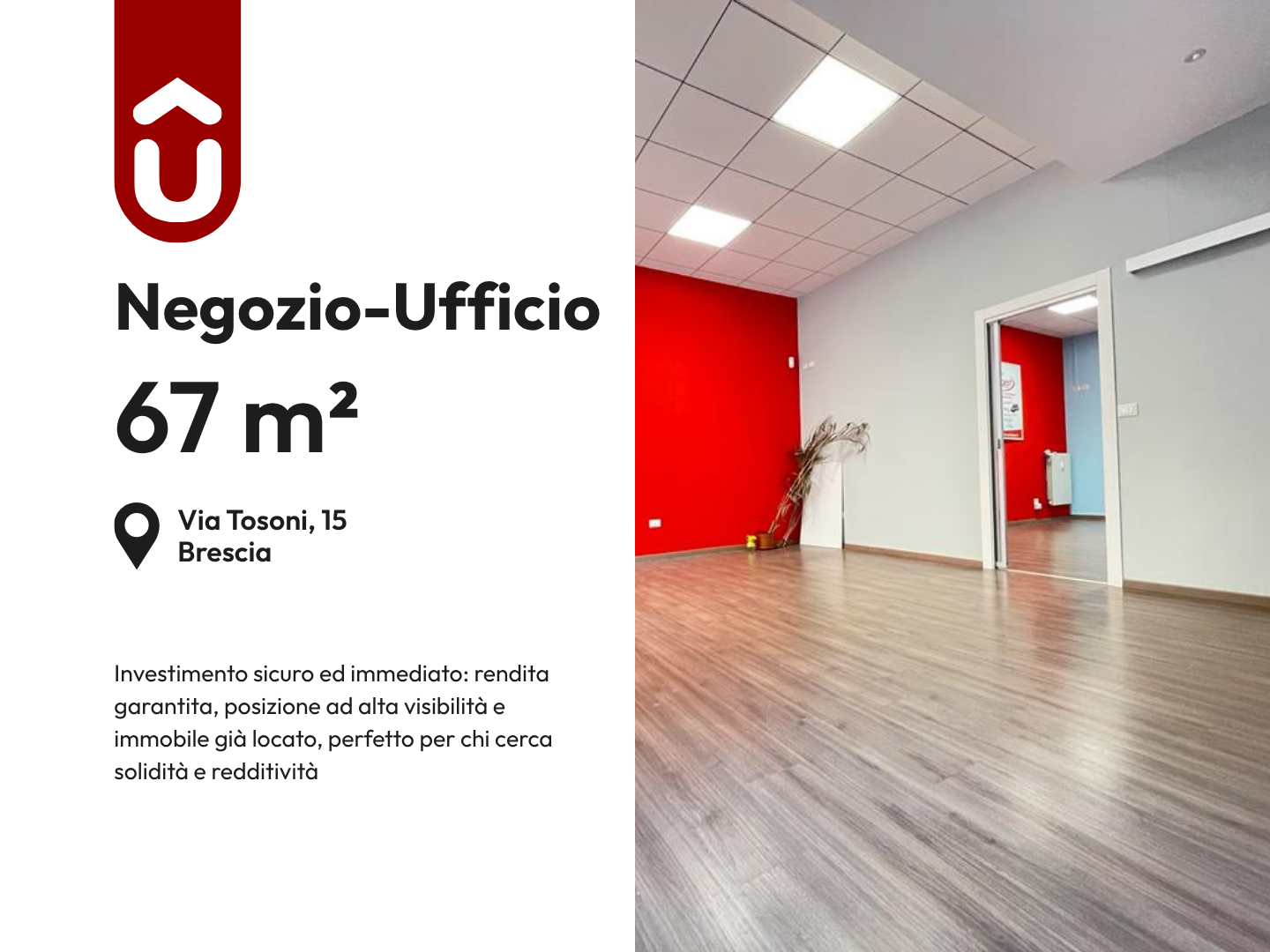 Negozio 2 Vani a Brescia – 3484-1 Negozio 2 Vani a Brescia - 3484-1