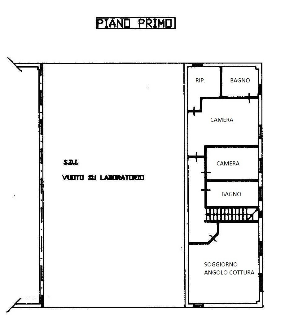 Capannone / Fondo Laboratorio a Milzano - 3502-4