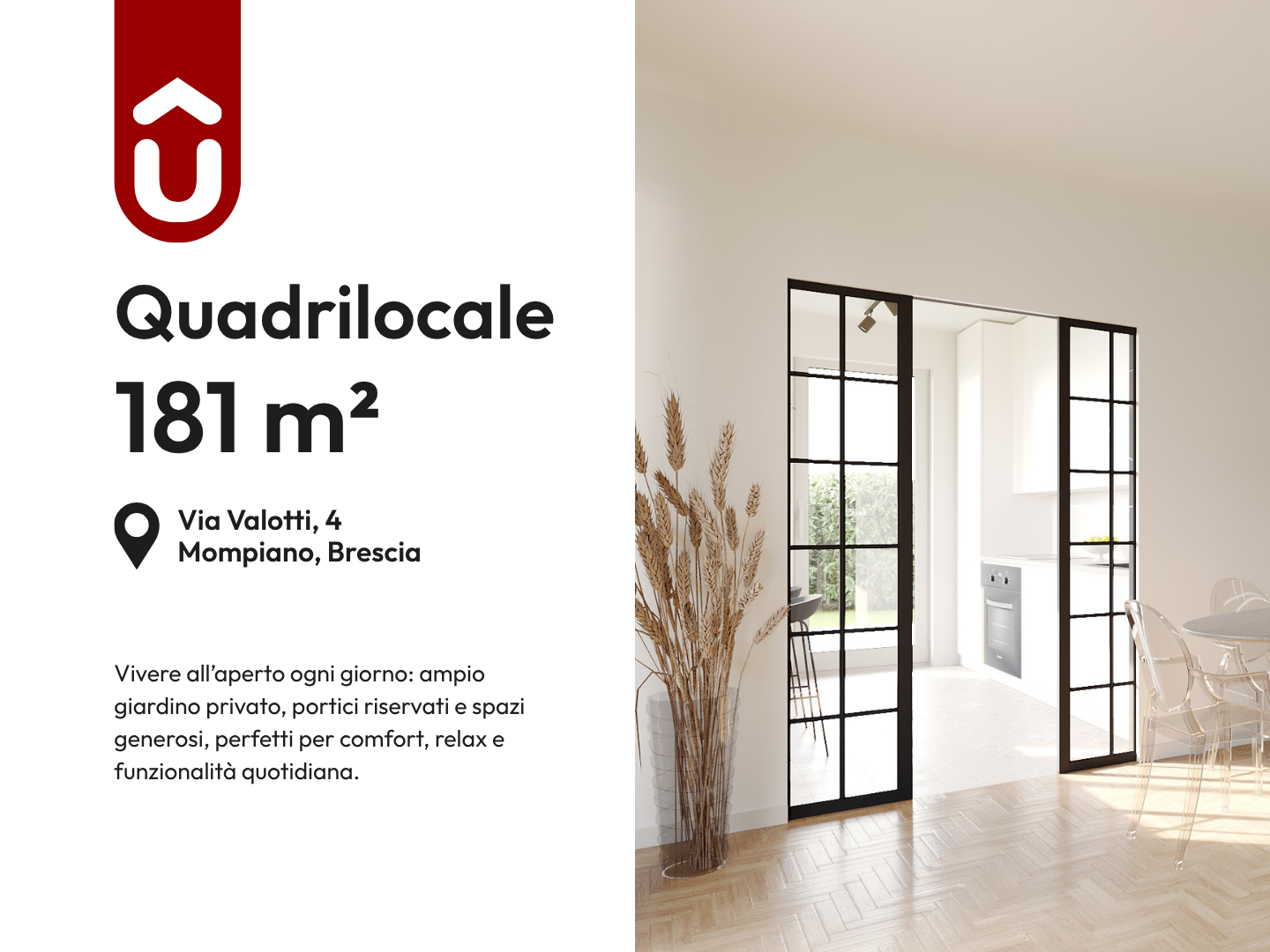 Appartamento Quadrilocale a Brescia – 3597-1 Appartamento Quadrilocale a Brescia - 3597-1