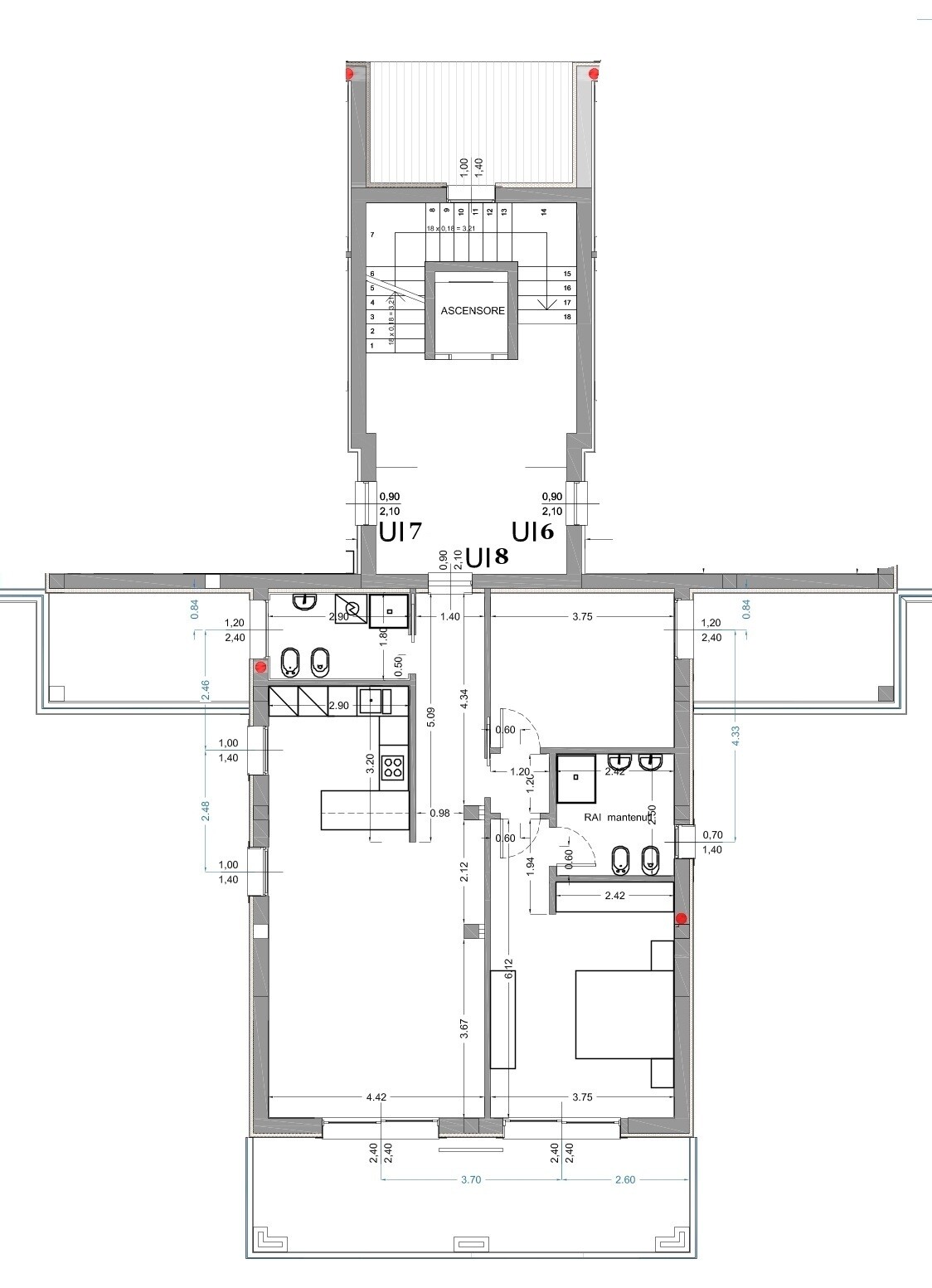 Appartamento Trilocale a Brescia - 3608-3