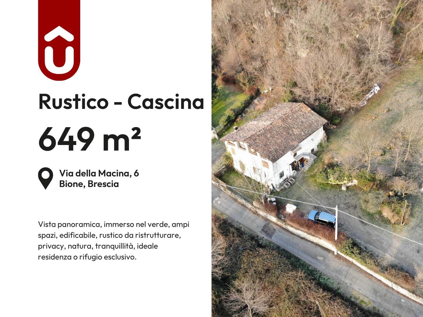 Rustico Cascina a Bione – 3638-1 Rustico Cascina a Bione - 3638-1