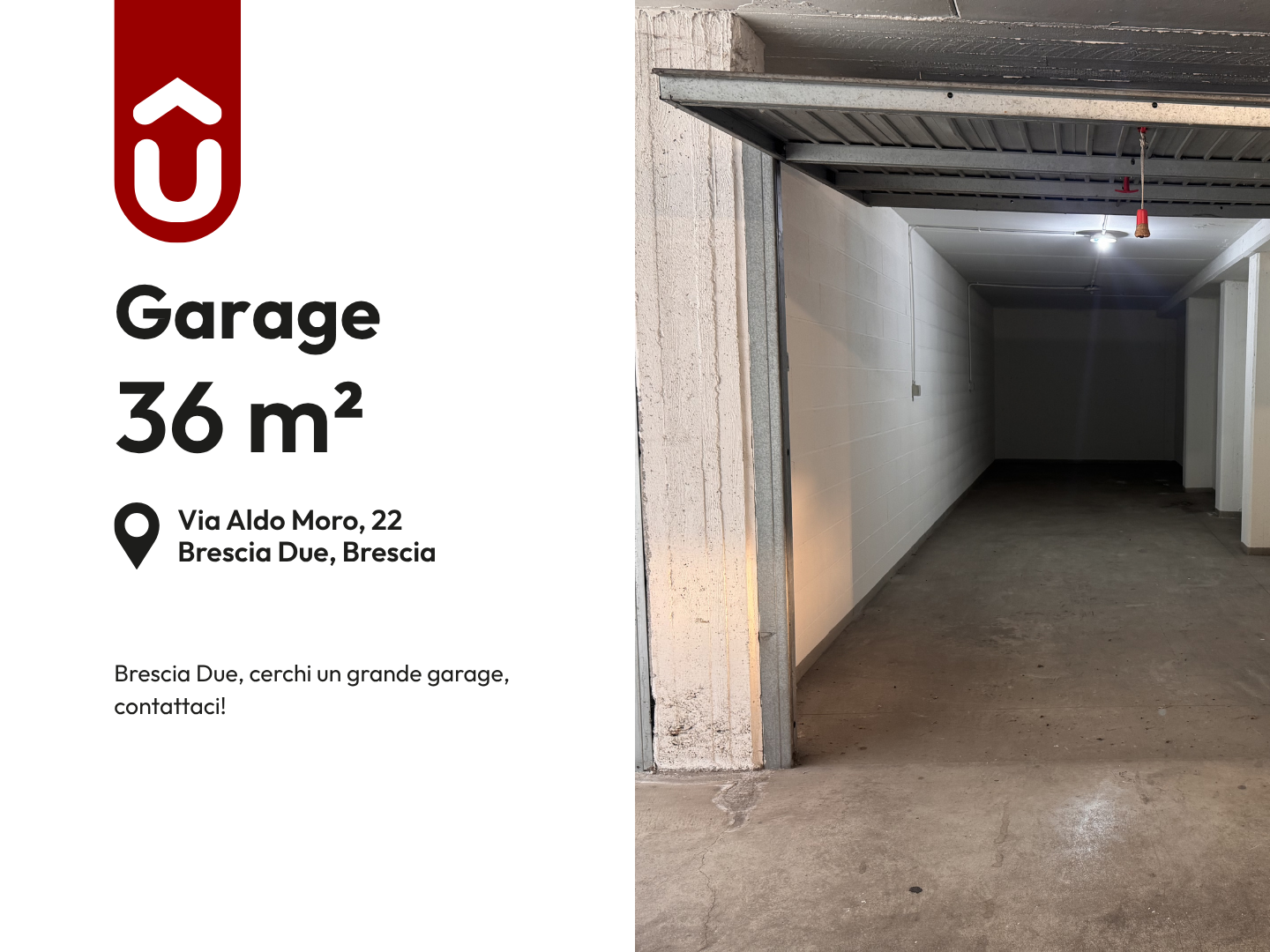 Garage / Posto Auto Doppio a Brescia – 3660-1 Garage / Posto Auto Doppio a Brescia - 3660-1