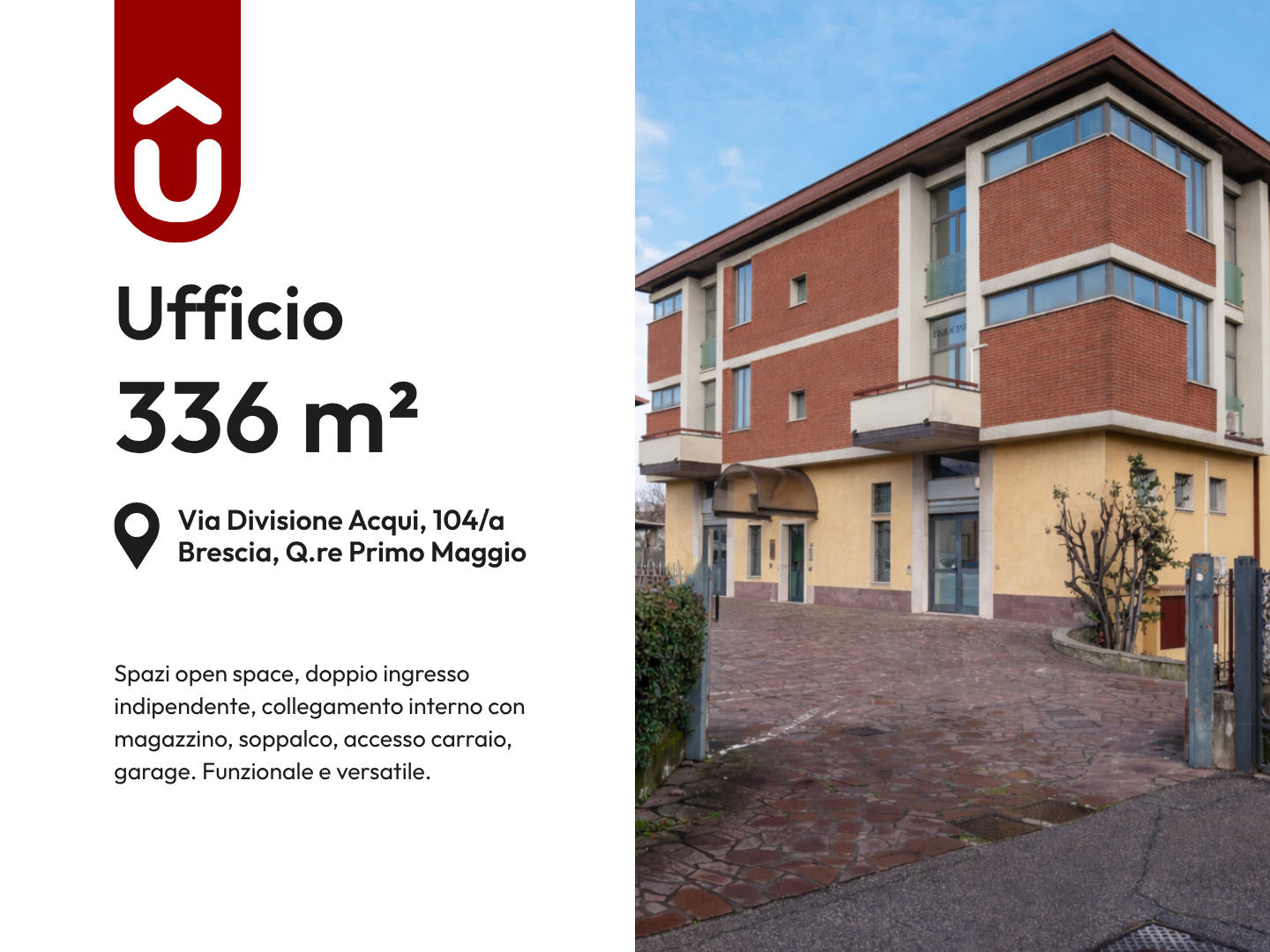 Ufficio 2 vani a Brescia – 3738-1 Ufficio 2 vani a Brescia - 3738-1
