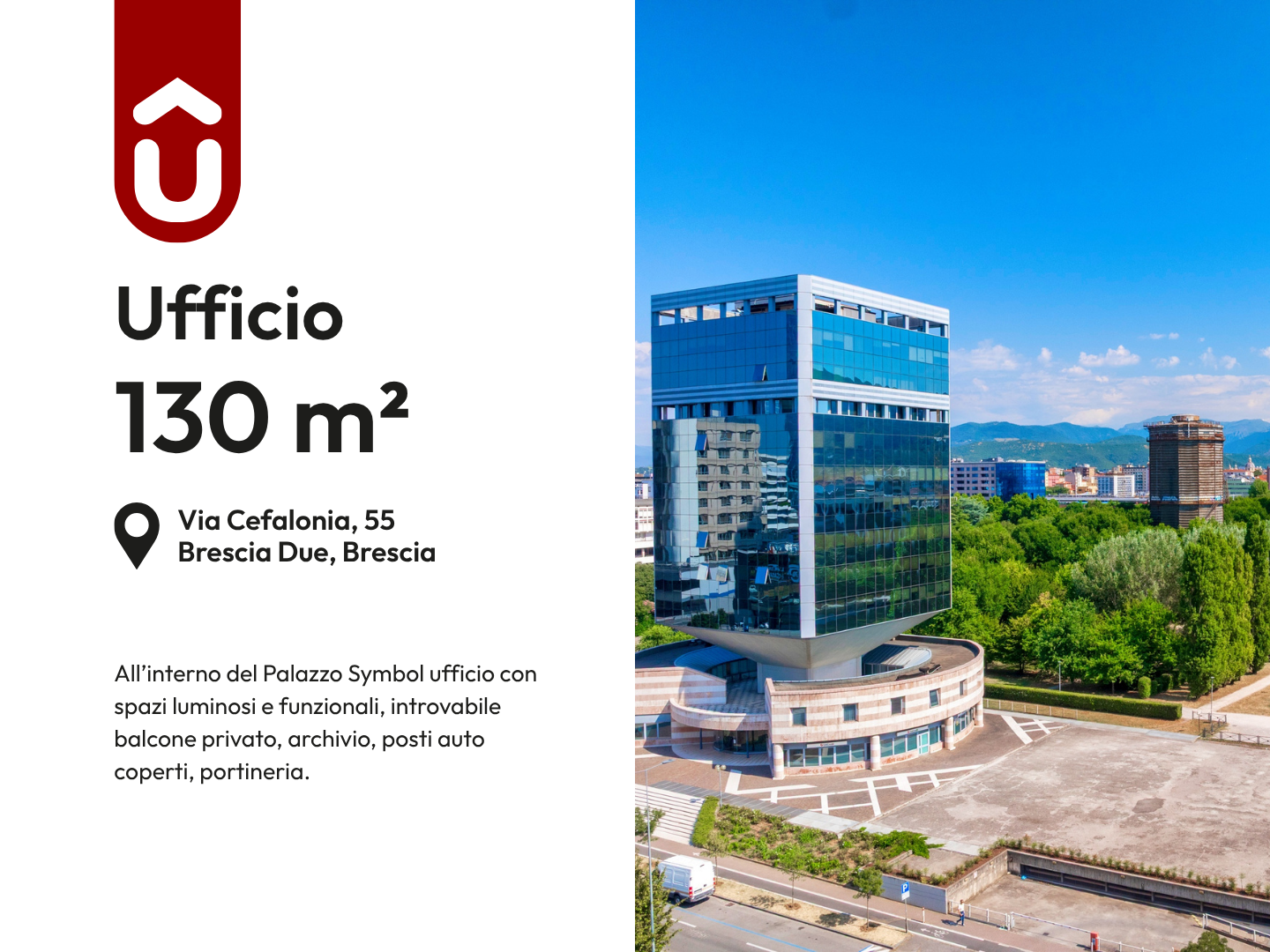 Ufficio 4 vani a Brescia - 3755-1